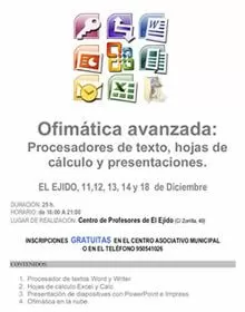 Curso - Ofimática avanzada