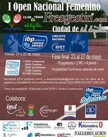 I Open Nacional Femenino Fresgestin