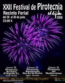XXII Festival de Pirotecnia San Isidro El Ejido 2018