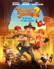 Cine de Verano en San Agustín - Tadeo Jones 2 el secreto del Rey Midas