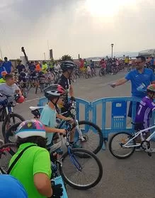 Día de la bicicleta en Almerimar 2019