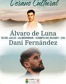 Álvaro de Luna y Dani Fernández en concierto