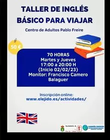 Taller de inglés para viajar