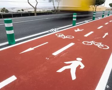 Santa María del Águila, el Polígono La Redonda y Las Norias conectadas por cuatro kilómetros de carriles bici