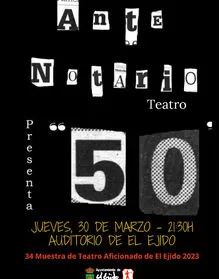 Ante Notario Teatro "50"