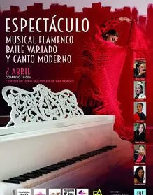 Musical flamenco, baile variado y canto moderno