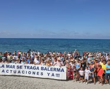 Góngora: somos escépticos ante la alternativa planteada al problema de regresión dela playa de Balerma, queremos una solución definitiva que no requiera trabajos de mantenimiento