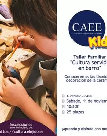 CAEE kids23 - Taller familiar "Cultura servida en barro"