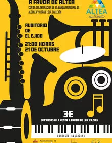 Concierto benéfico a favor de Altea Autismo Coral Lola Callejón y la Banda Municipal de Alcolea