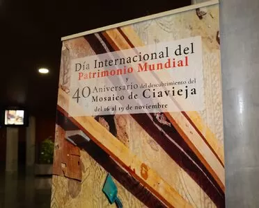 El mosaico de Ciavieja, protagonista de una exposición fotográfica por el Día del Patrimonio