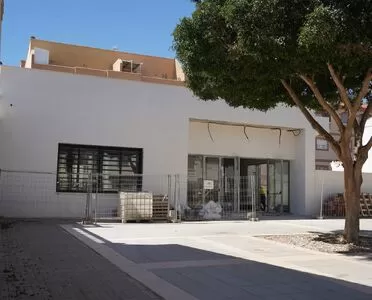 Las obras del nuevo centro de mayores de la Plaza Centuria entran en la recta final