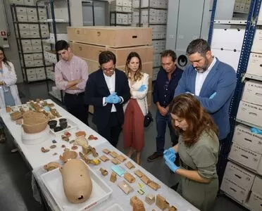 El Museo de Almería custodia más de 5.000 nuevas piezas arqueológicas procedentes de las últimas excavaciones en Ciavieja (El Ejido)
