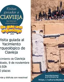 Visitas guiadas al Yacimiento de Ciavieja noviembre 