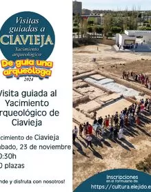 Visitas guiadas al Yacimiento de Ciavieja octubre 