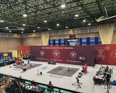 Halterejido se cuelga el Bronce en la Copa del Rey de Halterofilia en El Ejido