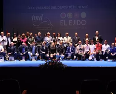 Los XXXI Premios del Deporte Ejidense reconocen a 15 personas, deportistas y clubes que destacan por su talento y esfuerzo