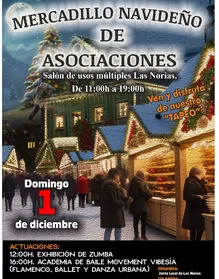 Mercadillo navideño de asociaciones