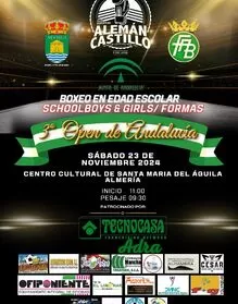 Open de Andalucía de boxeo en edad escola