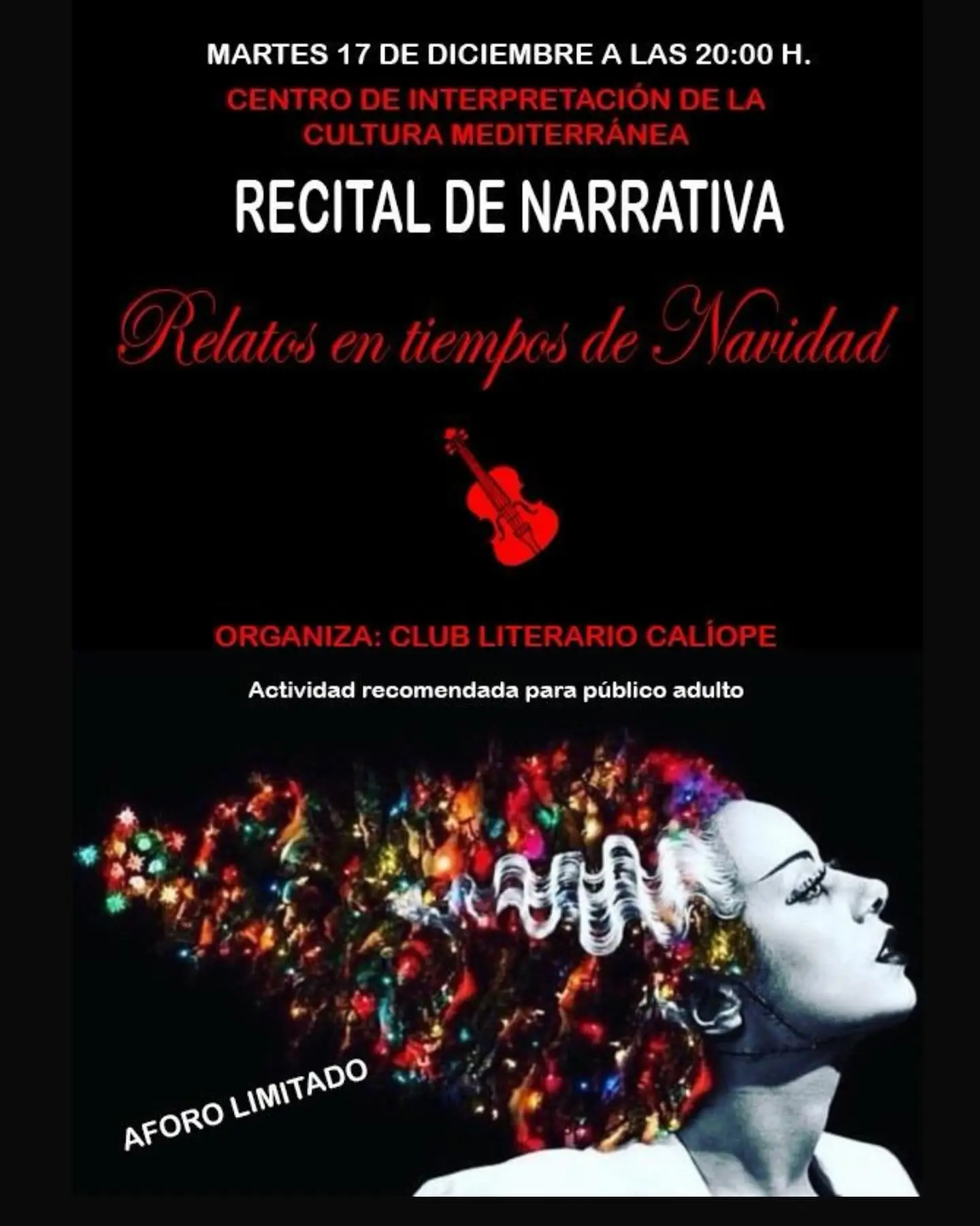 Recital de Narrativa - Relatos en Tiempos de Navidad