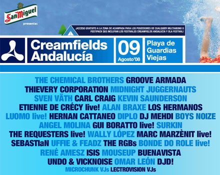 Creamfields Andalucía 2008